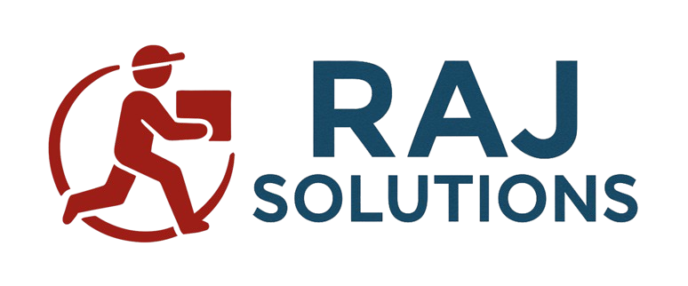 RajSolutions - Logistics Service Provider Logo